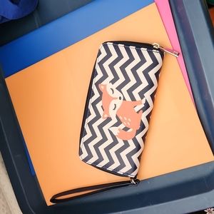 Fox wristlet